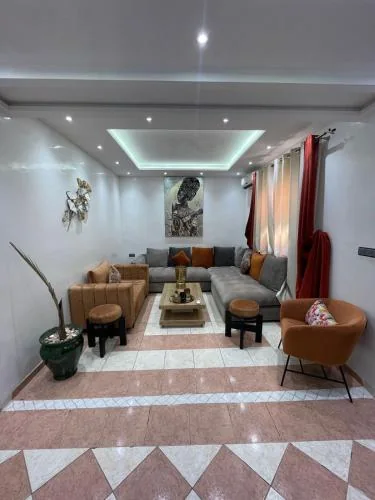 Riad Douirtna lounge in Marrakech